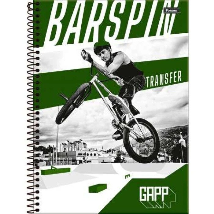 CADERNO 01X1 CAPA DURA GAPP 